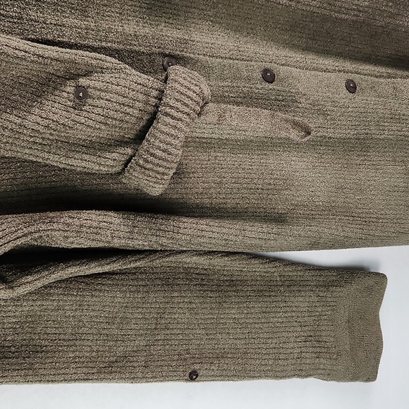 BAREFOOT DREAMS Cozy Chic Ultra Lite Women's Cover Up Cardigan, Size M, Flawless - Picture 16 of 17